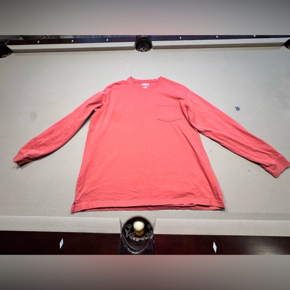 Duluth Trading Co Red Relaxed Fit Longtail T-Shirt - Picture 1 of 4